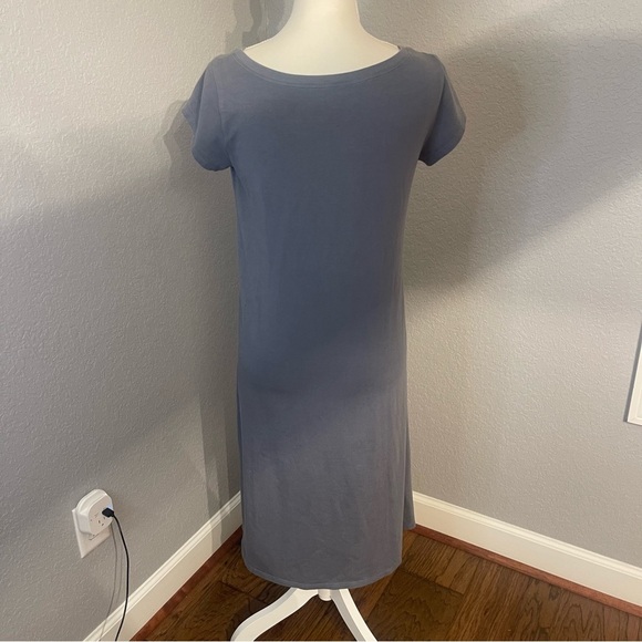 Eileen Fisher Organic Cotton Dress NWT Gray Size XS - Picture 5 of 8